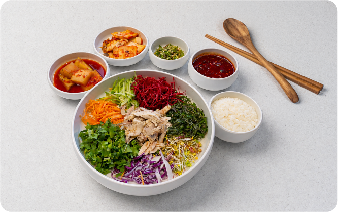 계살 비빔밥