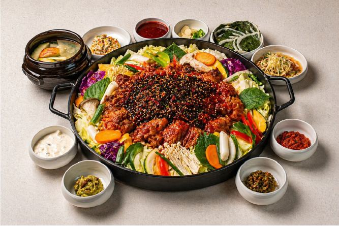 비법 마라 쫄탉갈비